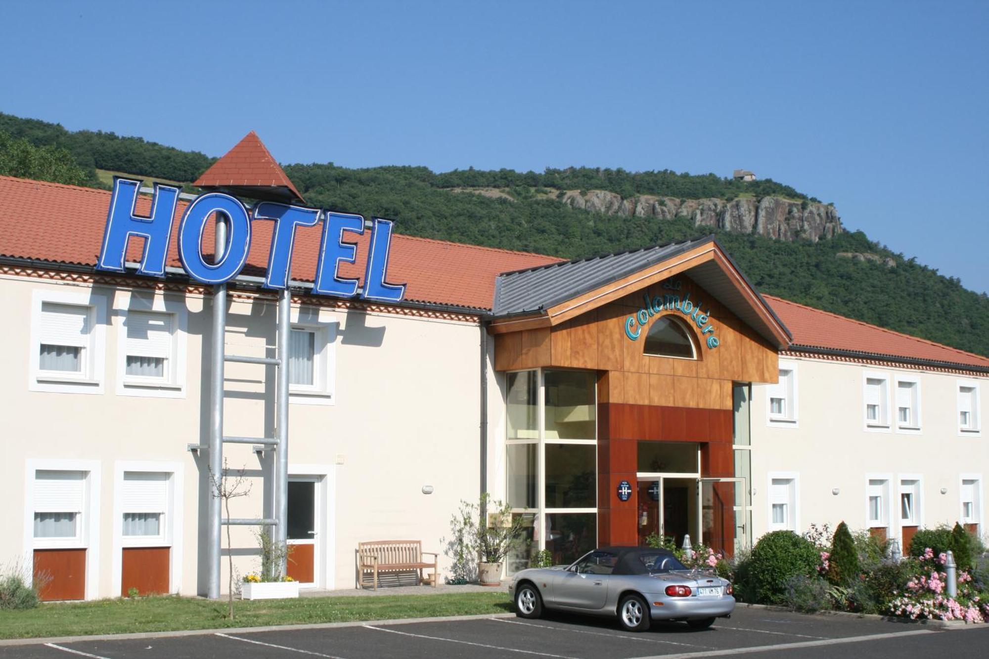 Hotel La Colombiere Cantal Massiac Esterno foto